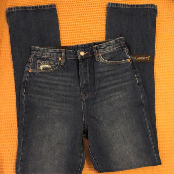 NWT BlankNYC The Cooper -Being Alive long slim straight with side slits - Picture 4 of 11